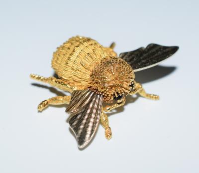  Herm s Hermes Paris Honey Bee Brooch