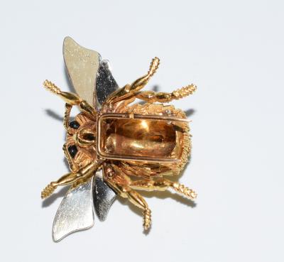  Herm s Hermes Paris Honey Bee Brooch