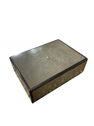  Herm s Large shagreen box by Herm s