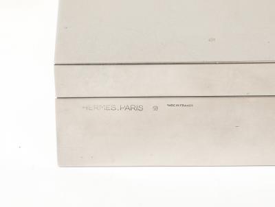  Herm s Rare Silver and Gold Plated Box by Herm s and Ravinet dEnfert Cie