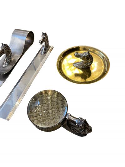  Herm s Set of four desk pieces by Herm s