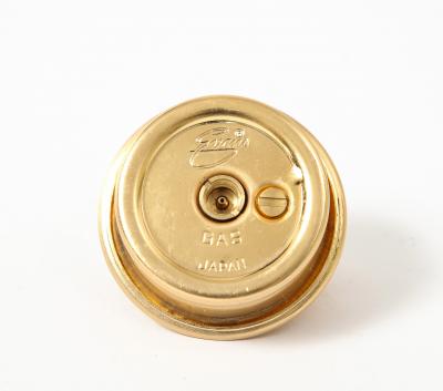  Herm s Silver and Brass Lighter Hermes Italy c 1970