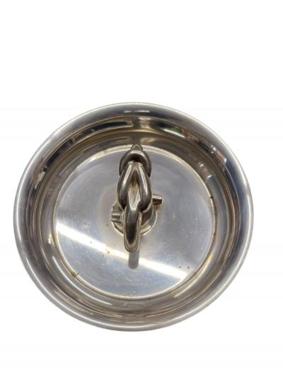  Herm s Small silver plated vide poche or ring holder by Herm s