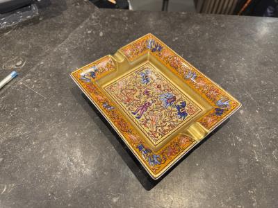  Herm s porcelain ashtray from Hermes Model Iran Orange