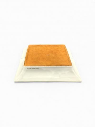  Herm s porcelain ashtray from Hermes Model Iran Orange