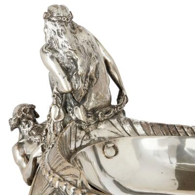  Hermann Gladenbeck S hne Antique silver German Art Nouveau centrepiece by Hermann Gladenbeck