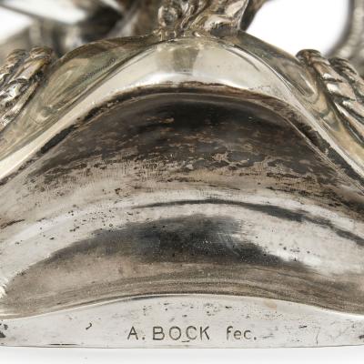  Hermann Gladenbeck S hne Antique silver German Art Nouveau centrepiece by Hermann Gladenbeck