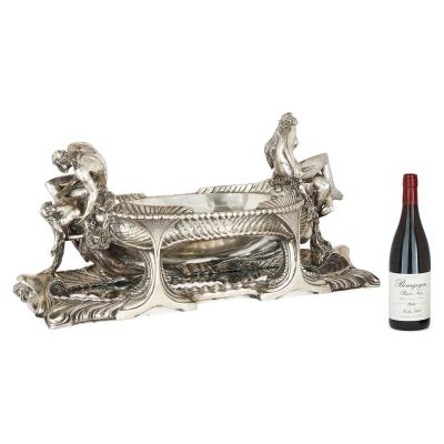  Hermann Gladenbeck S hne Antique silver German Art Nouveau centrepiece by Hermann Gladenbeck