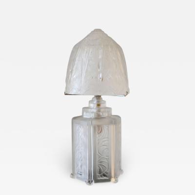  Hettier et Vincent French Art Deco Boudoir Lamp