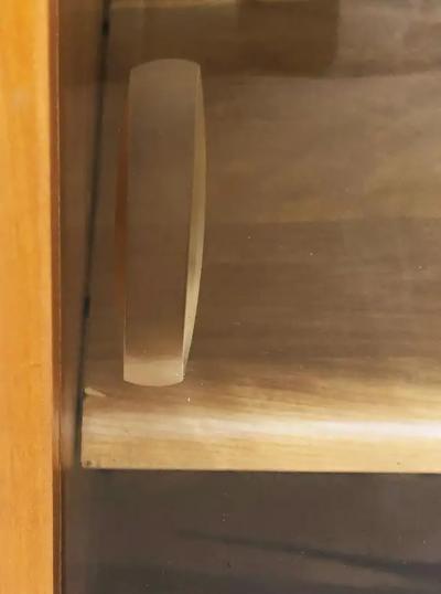  Heywood Wakefield Co Mid Century Heywood Wakefield Hutch on Credenza 1950s