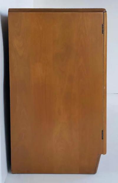  Heywood Wakefield Co Mid Century Heywood Wakefield Hutch on Credenza 1950s