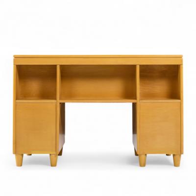  Heywood Wakefield Heywood Wakefield Mid Century Maple Bookcase Desk