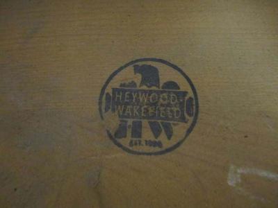  Heywood Wakefield Rare Set of Heywood Wakefield Solid Maple Mid Century Modern Nesting Tables
