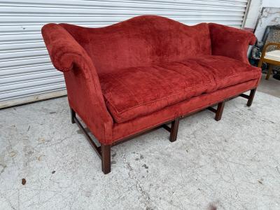  Hickory Chair Co Vintage Hickory Chippendale Sofa