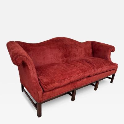  Hickory Chair Co Vintage Hickory Chippendale Sofa