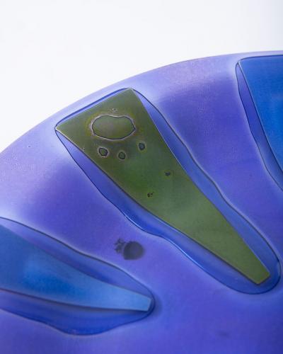 Higgins Glass Studio Large Serving Dish by Michael Frances Higgins