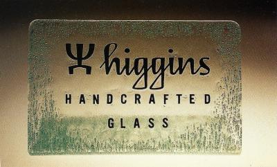  Higgins Glass Studio Mandarin Retangular Tray by Michael Frances Higgins