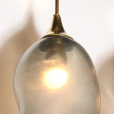  High Style Deco Custom by High Style Deco Hand Blown Murano Glass Helios Pendant Chandeliers