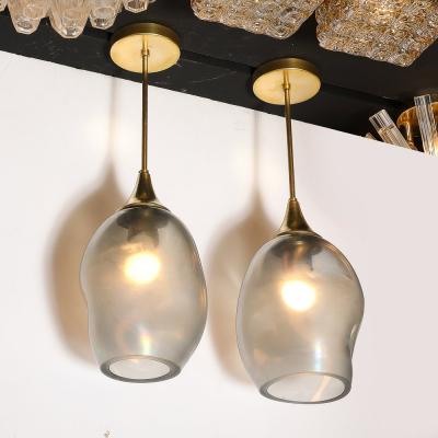  High Style Deco Custom by High Style Deco Hand Blown Murano Glass Helios Pendant Chandeliers