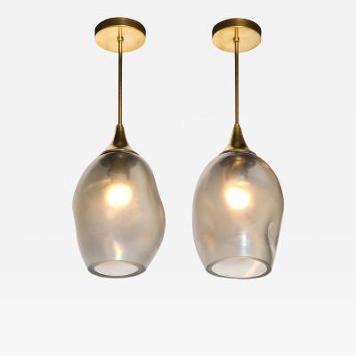  High Style Deco Custom by High Style Deco Hand Blown Murano Glass Helios Pendant Chandeliers