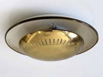  Hillebrand Elegant Mid Century Modern Sconce or Flush Mount by Hillebrand Germany 1950s