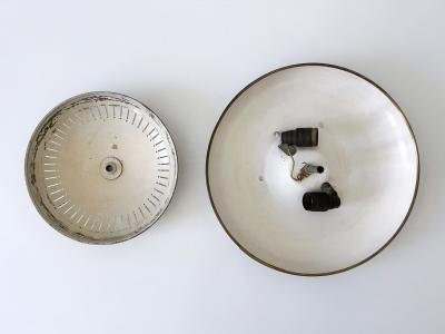  Hillebrand Elegant Mid Century Modern Sconce or Flush Mount by Hillebrand Germany 1950s