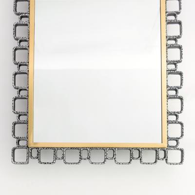  Hillebrand HILLEBRAND MID CENTURY MODERN MIRROR WITH BACK LIGHT