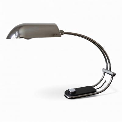 Hillebrand Hillebrand Chrome Table Lamp by Egon Hillebrand 1970