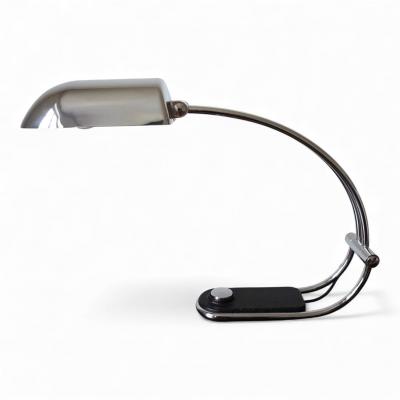  Hillebrand Hillebrand Chrome Table Lamp by Egon Hillebrand 1970