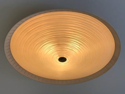  Hillebrand Large Elegant Mid Century Sconce or Flush Mount by Hillebrand Germany 1950s