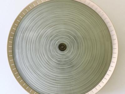  Hillebrand Large Elegant Mid Century Sconce or Flush Mount by Hillebrand Germany 1950s