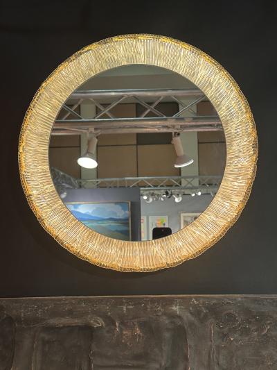  Hillebrand Round Illuminated Acrylic Vanity Mirror