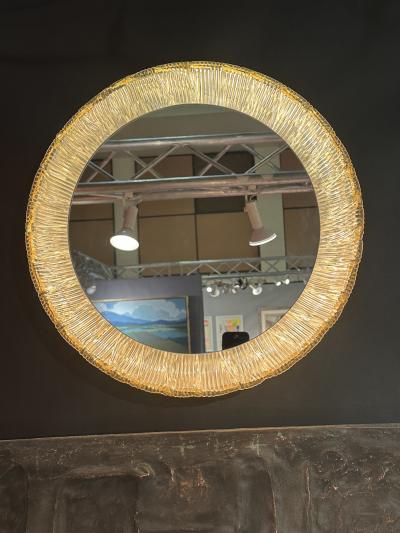  Hillebrand Round Illuminated Acrylic Vanity Mirror