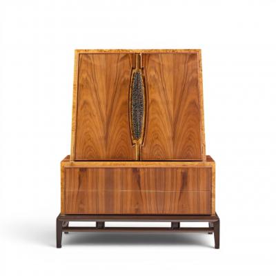  Hobey Helen Baker Helen Hobey Baker Mid Century Walnut Highboy Dresser