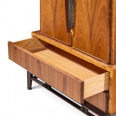  Hobey Helen Baker Helen Hobey Baker Mid Century Walnut Highboy Dresser