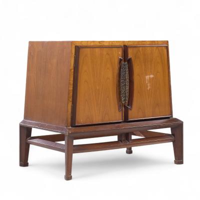  Hobey Helen Baker Helen Hobey Baker Mid Century Walnut Nightstands Pair