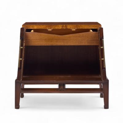  Hobey Helen Baker Helen Hobey Baker Mid Century Walnut Nightstands Pair