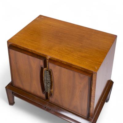  Hobey Helen Baker Helen Hobey Baker Mid Century Walnut Nightstands Pair