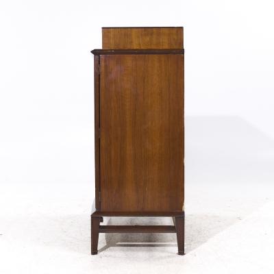  Hobey Helen Baker Helen Hobey Baker Mid Century Walnut and Burlwood Highboy Dresser