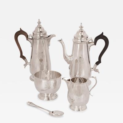  Holland Aldwinckle Slater Silver coffee set by Holland Aldwinckle Slater