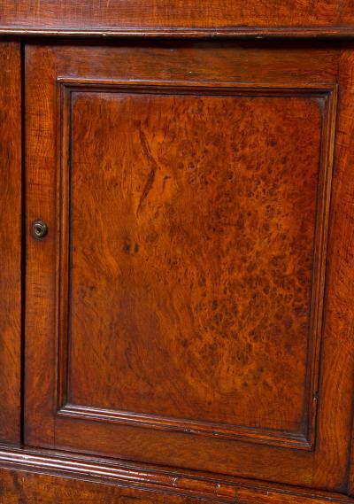  Holland Sons Fine Mid 19th Century Figured Oak Partners Desk by Holland and Sons