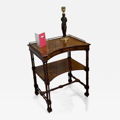  Holland Sons HOLLAND AND SONS WALNUT OCCASSIONAL TABLE