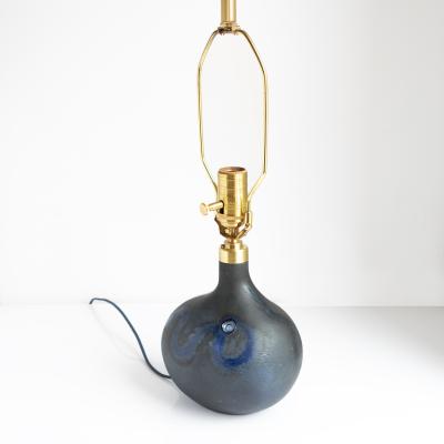  Holmegaard MICHAEL BANG ASYMMETRICAL GLASS TABLE LAMP FOR HOLMEGAARD