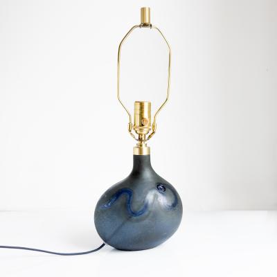  Holmegaard MICHAEL BANG ASYMMETRICAL GLASS TABLE LAMP FOR HOLMEGAARD