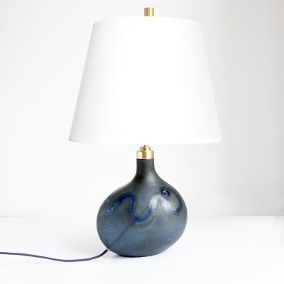  Holmegaard MICHAEL BANG ASYMMETRICAL GLASS TABLE LAMP FOR HOLMEGAARD