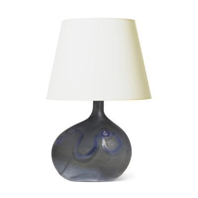  Holmegaard Pair of Asymmetrisk Table Lamps inGlass by Michael Bang for Holmegaard