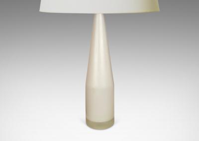  Holmegaard Pair of Table Lamps by Holmegaard attrib 