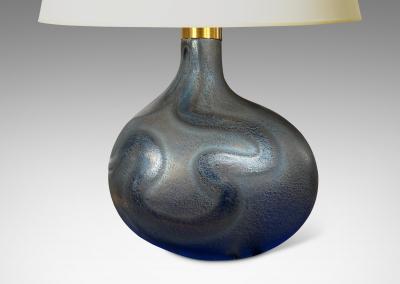  Holmegaard Pair of Table Lamps by Michael Bang for Holmegaard