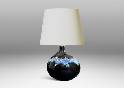  Holmegaard Pair of Table Lamps by Michael Bang for Holmegaard
