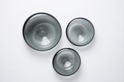  Holmegaard Three glass bowls by Per Lutken for Holmegaard